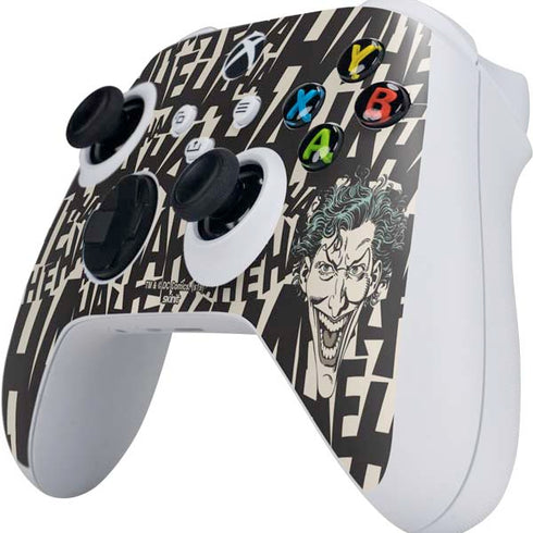 DC Comics The Joker Vintage Laughing Xbox Series S Controller Skin